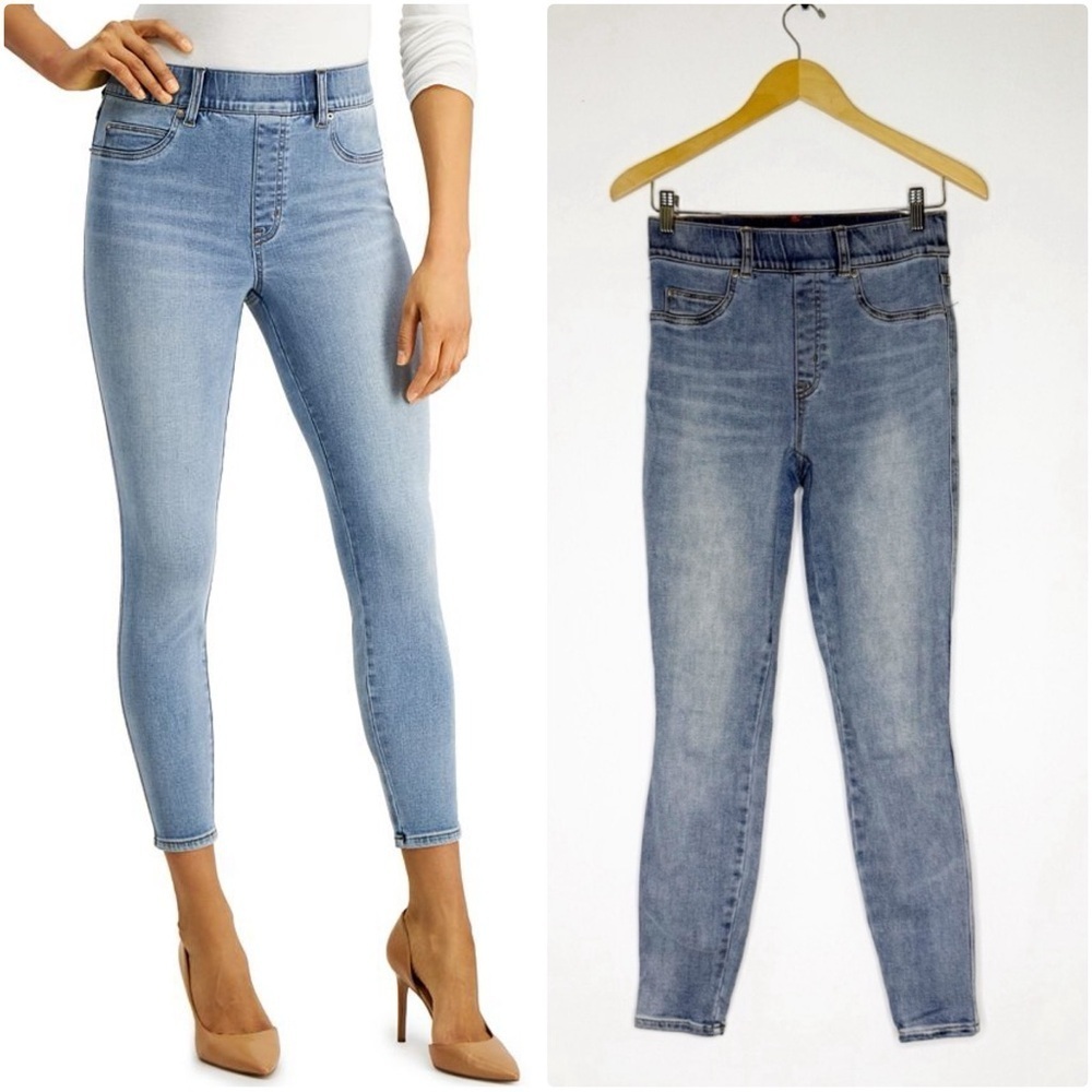 Spanx Light Wash Pull-On Jean Pants Size Small 4/6